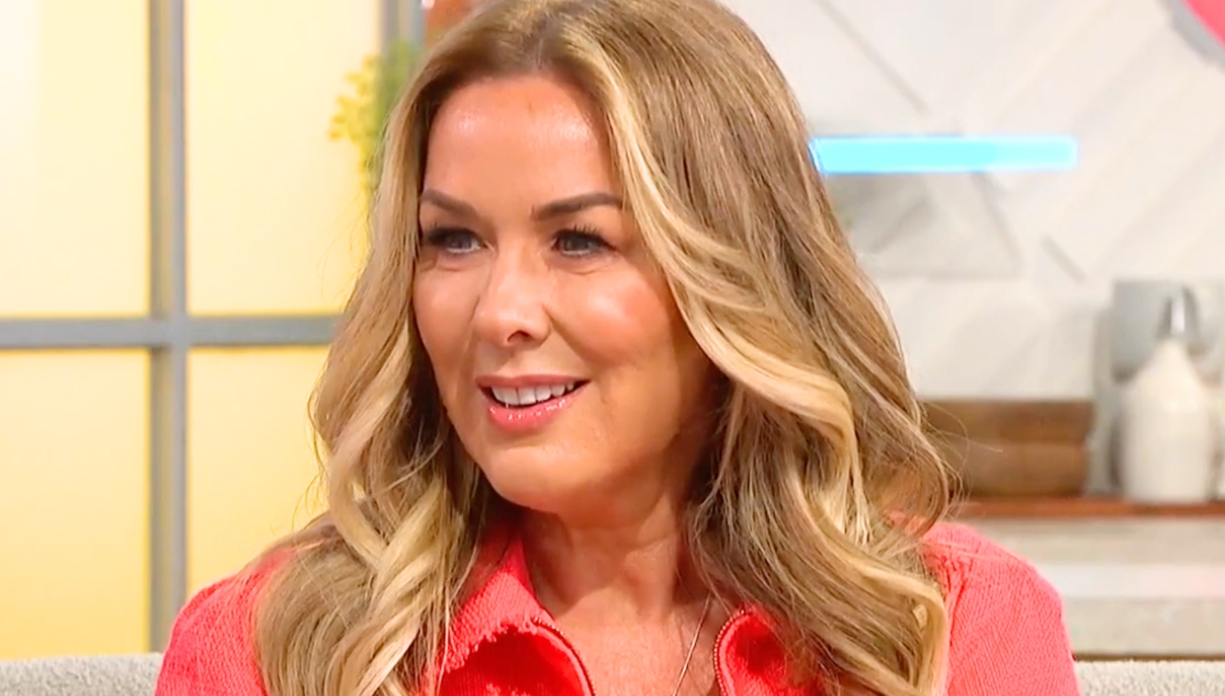 Coronation Street's Claire Sweeney smiling