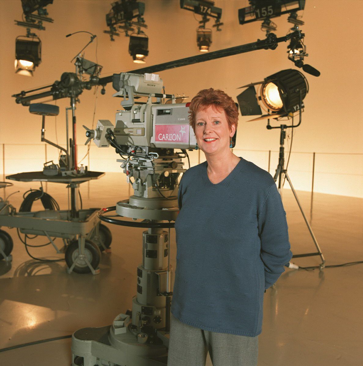 Coronation Street's Kay Patrick on Crossroads set